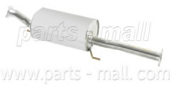 PYA-316 PARTS-MALL Exhaust System Middle Silencer