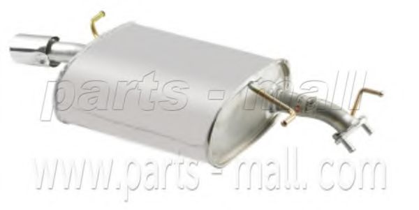 PYB-024 PARTS-MALL Exhaust System End Silencer