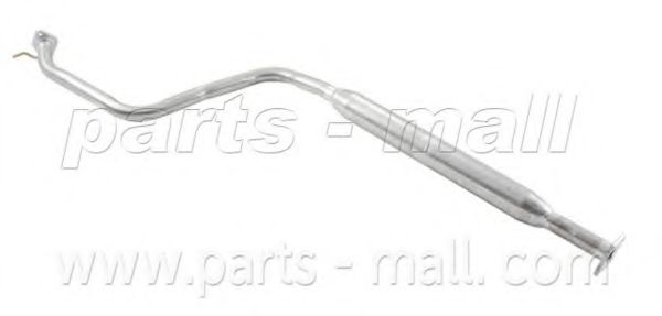 PYB-137 PARTS-MALL Exhaust System Middle Silencer