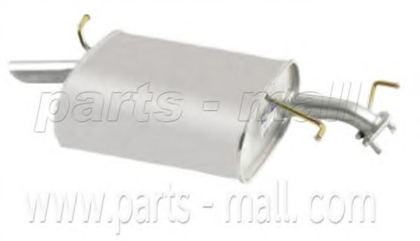 PYB-182 PARTS-MALL Exhaust System End Silencer