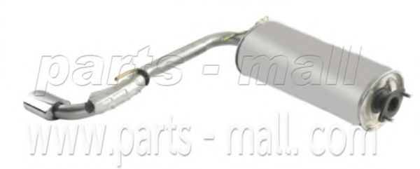 PYC-039 PARTS-MALL Exhaust System End Silencer