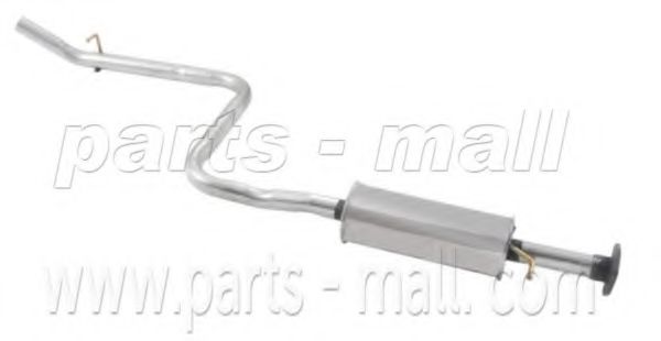 PYC-045 PARTS-MALL Exhaust System Middle Silencer