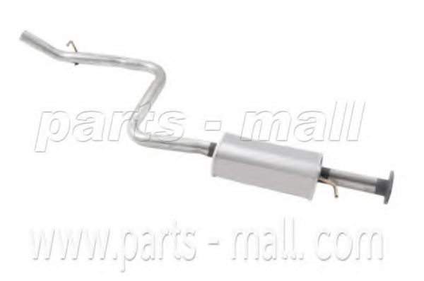 PYC-046 PARTS-MALL Exhaust System Middle Silencer