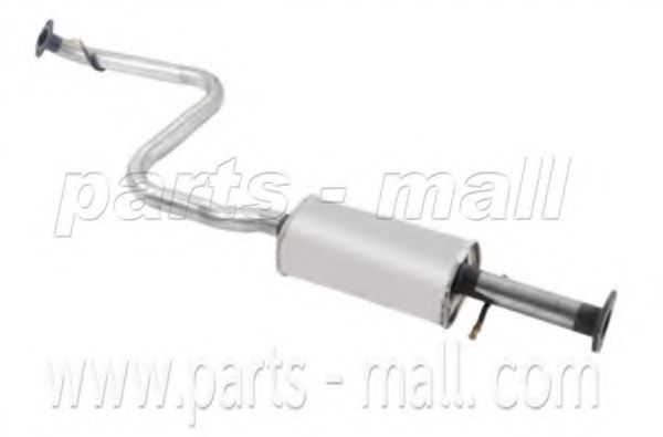 PYC-051 PARTS-MALL Exhaust System Middle Silencer