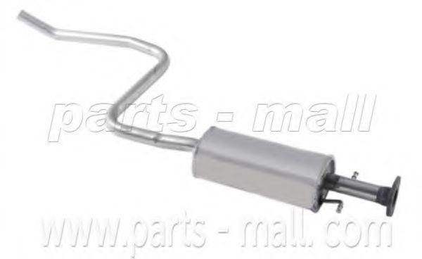 PYC-060 PARTS-MALL Exhaust System Middle Silencer