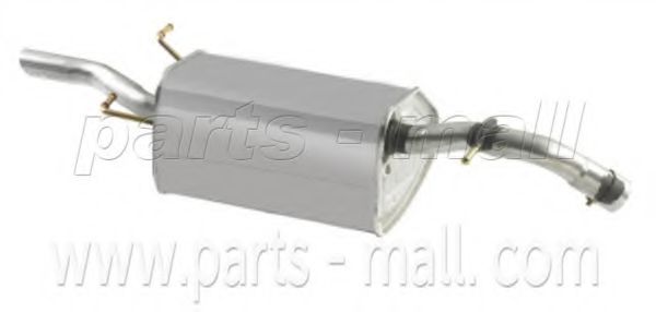 PYC-091 PARTS-MALL Exhaust System End Silencer