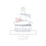 A2-717 DITAS Wheel Suspension Ball Joint