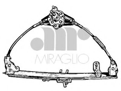 30/183 MIRAGLIO Bellow Set, drive shaft