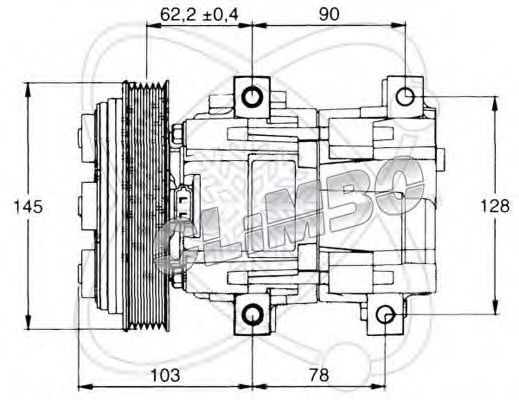 20V1011 ELECTRO+AUTO Compressor, air conditioning