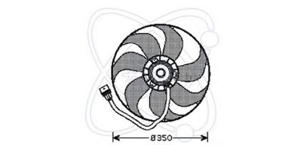 32VB007 ELECTRO+AUTO Fan, radiator