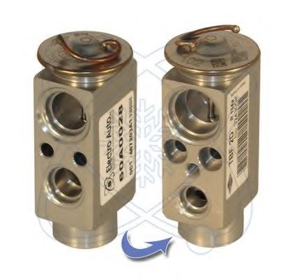 60A0028 ELECTRO+AUTO Expansion Valve, air conditioning