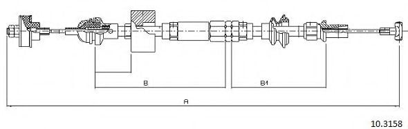 10.3158 CABOR Sensor, intake manifold pressure