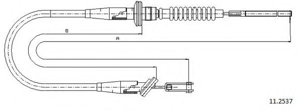 11.2537 CABOR Shock Absorber
