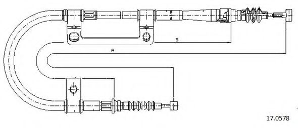 17.0578 CABOR Drive Shaft