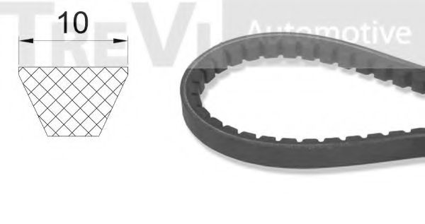 AVX10X1050 TREVI+AUTOMOTIVE Belt Drive V-Belt