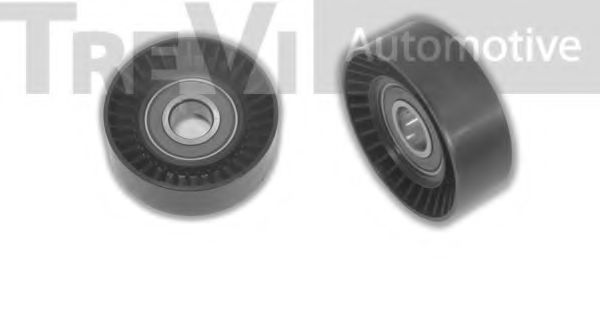 TA1604 TREVI AUTOMOTIVE Deflection/Guide Pulley, v-ribbed belt