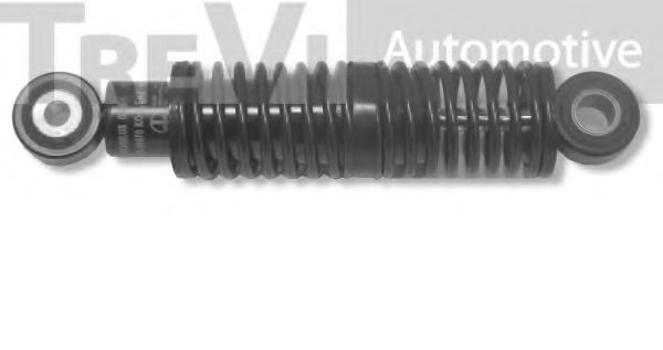 TA1554 TREVI+AUTOMOTIVE Belt Drive Vibration Damper, v-ribbed belt