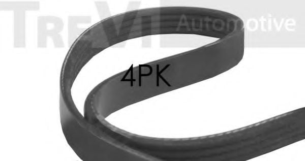 4PK1280 TREVI AUTOMOTIVE Поликлиновой ремень