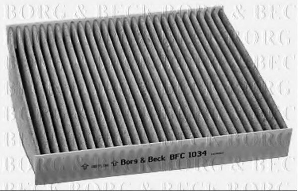 BFC1034 BORG & BECK Filter, interior air