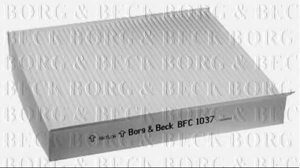 BFC1037 BORG+%26+BECK Filter, interior air