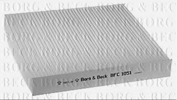 BFC1051 BORG+%26+BECK Filter, interior air