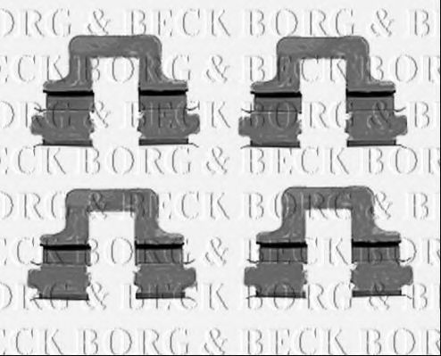 BBK1230 BORG+%26+BECK Accessory Kit, disc brake pads