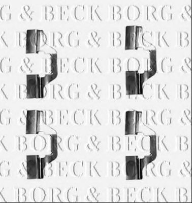 BBK1255 BORG+%26+BECK Accessory Kit, disc brake pads