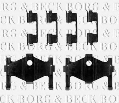 BBK1422 BORG+%26+BECK Accessory Kit, disc brake pads