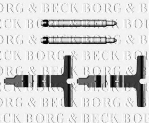 BBK1444 BORG+%26+BECK Accessory Kit, disc brake pads