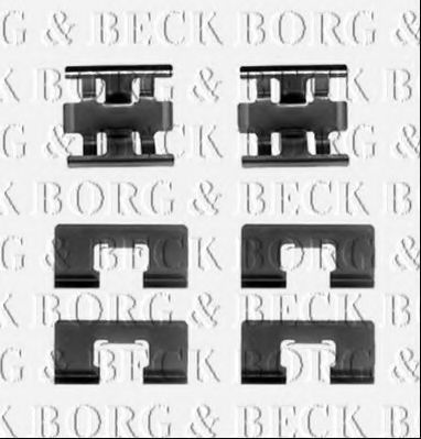 BBK1485 BORG+%26+BECK Accessory Kit, disc brake pads