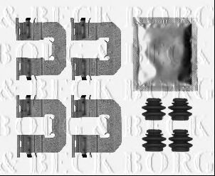 BBK1488 BORG+%26+BECK Accessory Kit, disc brake pads