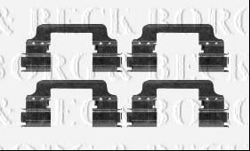 BBK1573 BORG+%26+BECK Accessory Kit, disc brake pads