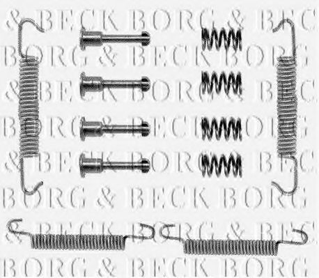 BBK6007 BORG+%26+BECK Accessory Kit, disc brake pads