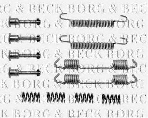 BBK6145 BORG+%26+BECK Accessory Kit, disc brake pads