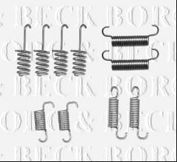 BBK6178 BORG & BECK Accessory Kit, disc brake pads
