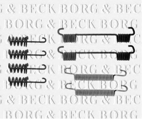 BBK6190 BORG+%26+BECK Brake System Accessory Kit, disc brake pads