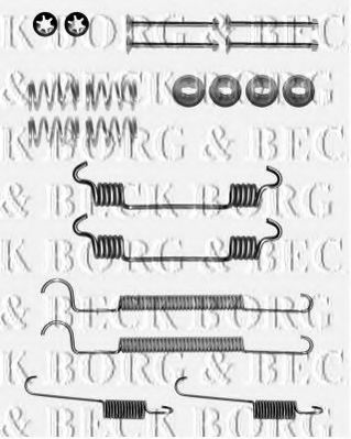 BBK6194 BORG+%26+BECK Brake System Accessory Kit, disc brake pads