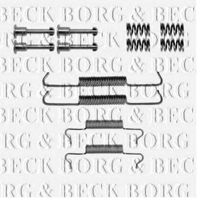 BBK6210 BORG+%26+BECK Accessory Kit, disc brake pads