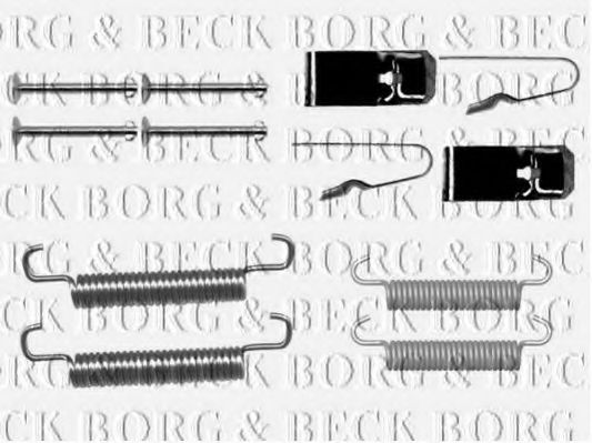 BBK6213 BORG+%26+BECK Accessory Kit, disc brake pads