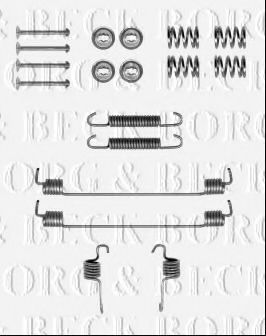 BBK6219 BORG & BECK Accessory Kit, disc brake pads
