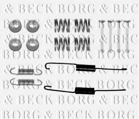 BBK6226 BORG+%26+BECK Accessory Kit, disc brake pads