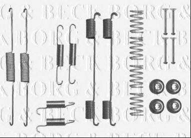 BBK6239 BORG+%26+BECK Brake System Accessory Kit, disc brake pads