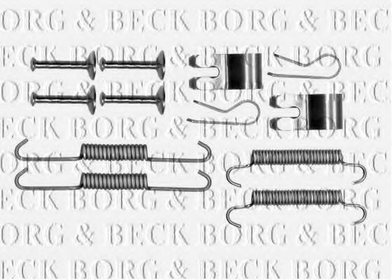BBK6307 BORG+%26+BECK Brake System Accessory Kit, disc brake pads