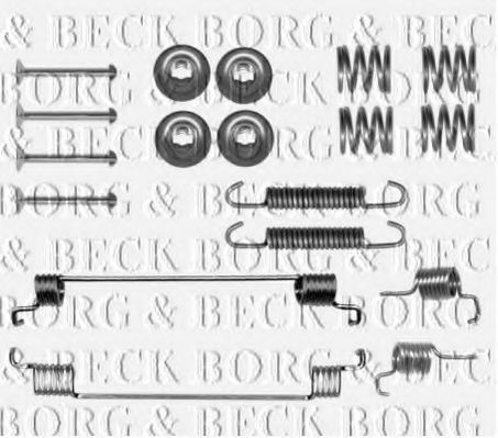 BBK6308 BORG+%26+BECK Accessory Kit, disc brake pads