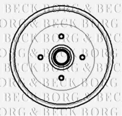 BBR7000 BORG & BECK Brake Drum