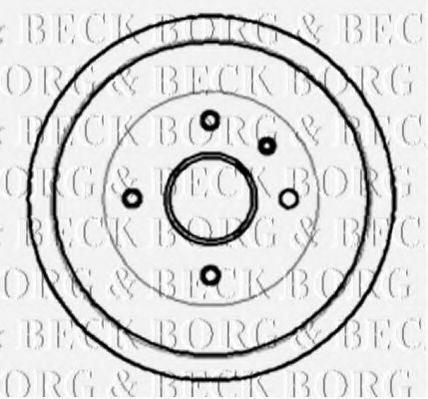 BBR7005 BORG+%26+BECK Brake System Brake Drum