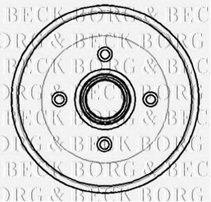 BBR7014 BORG+%26+BECK Brake System Brake Drum