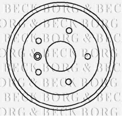 BBR7022 BORG+%26+BECK Brake System Brake Drum