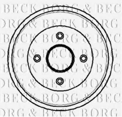 BBR7034 BORG+%26+BECK Brake System Brake Drum