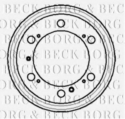 BBR7050 BORG+%26+BECK Brake Drum